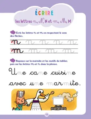 J'apprends et j'écris - Les lettres - Grande Section - Cahier d'exercices - 9782095030483 - page-intérieure002