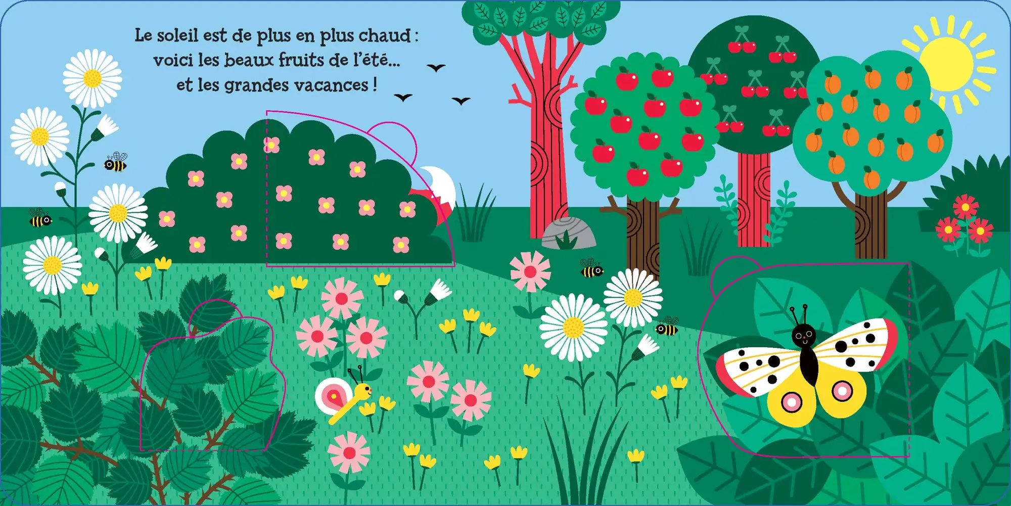 J'explore les quatre saisons - Livre d'éveil à flaps - Dès 18 mois - Livre d'éveil - 9782095027889 - page-interieure003