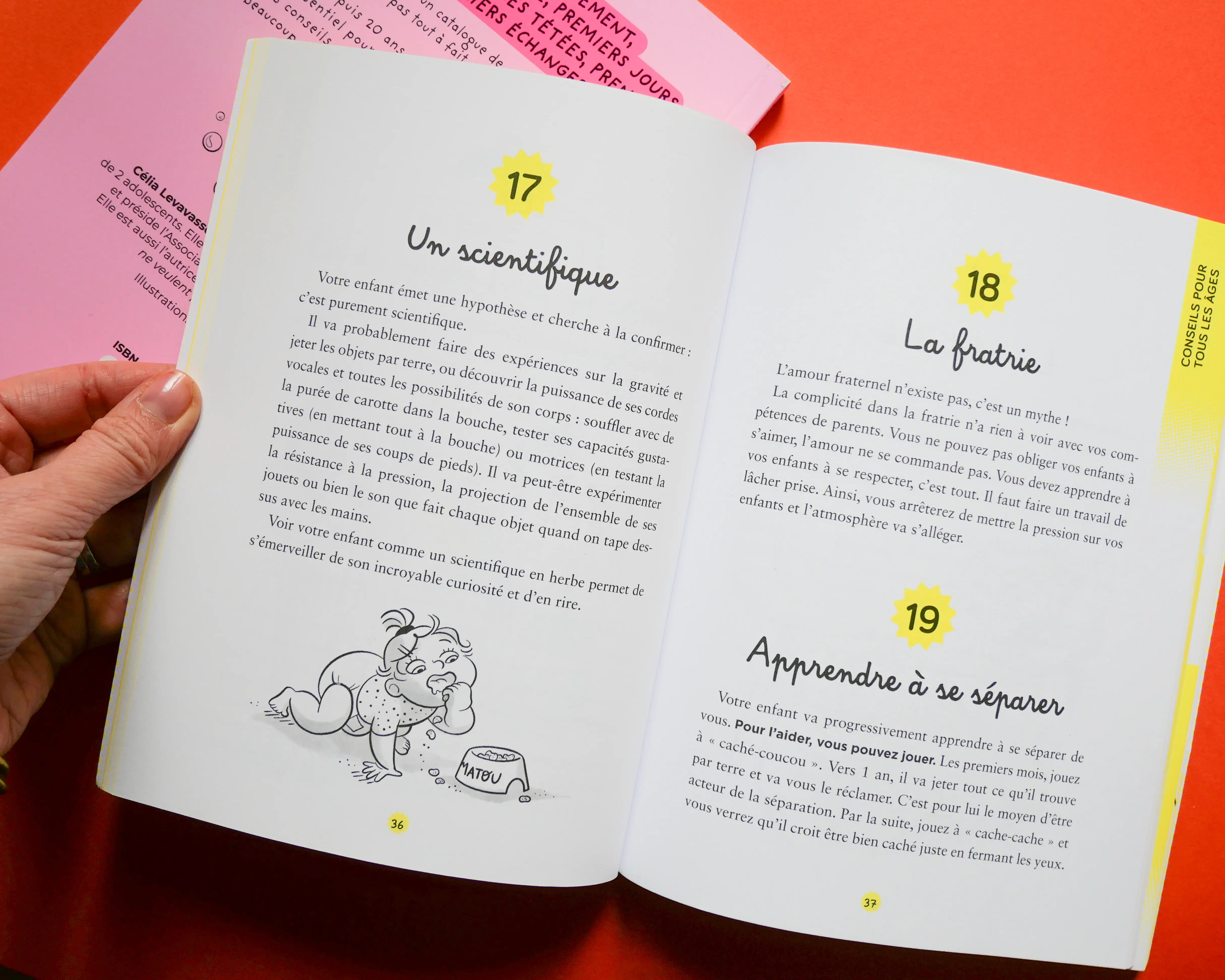 Guide pour les jeunes parents qui ne veulent pas mourir d'épuisement - 66 conseils judicieux d'une pédiatre -Dr Célia Levavasseur - Livre - 9782095001087 - page-intérieure005