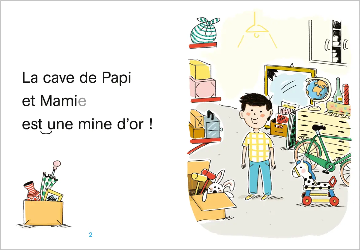 La tirelire de Noé - Regarde je lis ! - Niveau 1 - Dès 5 ans - Roman - 9782091935751 - page-intérieure1