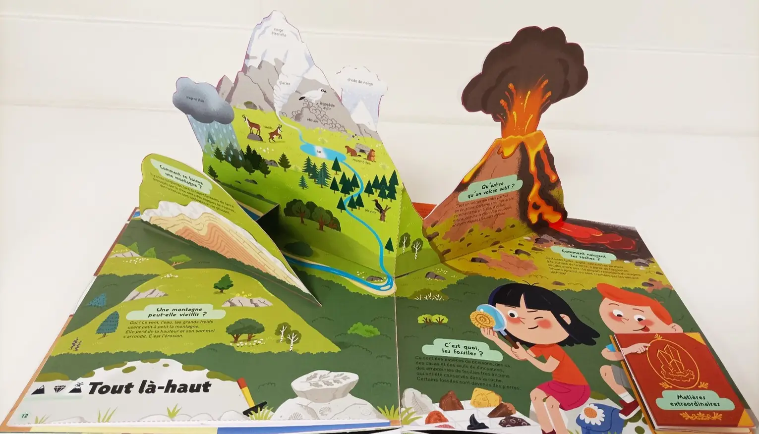 Le grand Kididoc de la nature - Plus de 100 questions sur la nature avec des animations spectaculaires ! dès 4 ans - Livre documentaire - 9782092493793 - page-interieure1