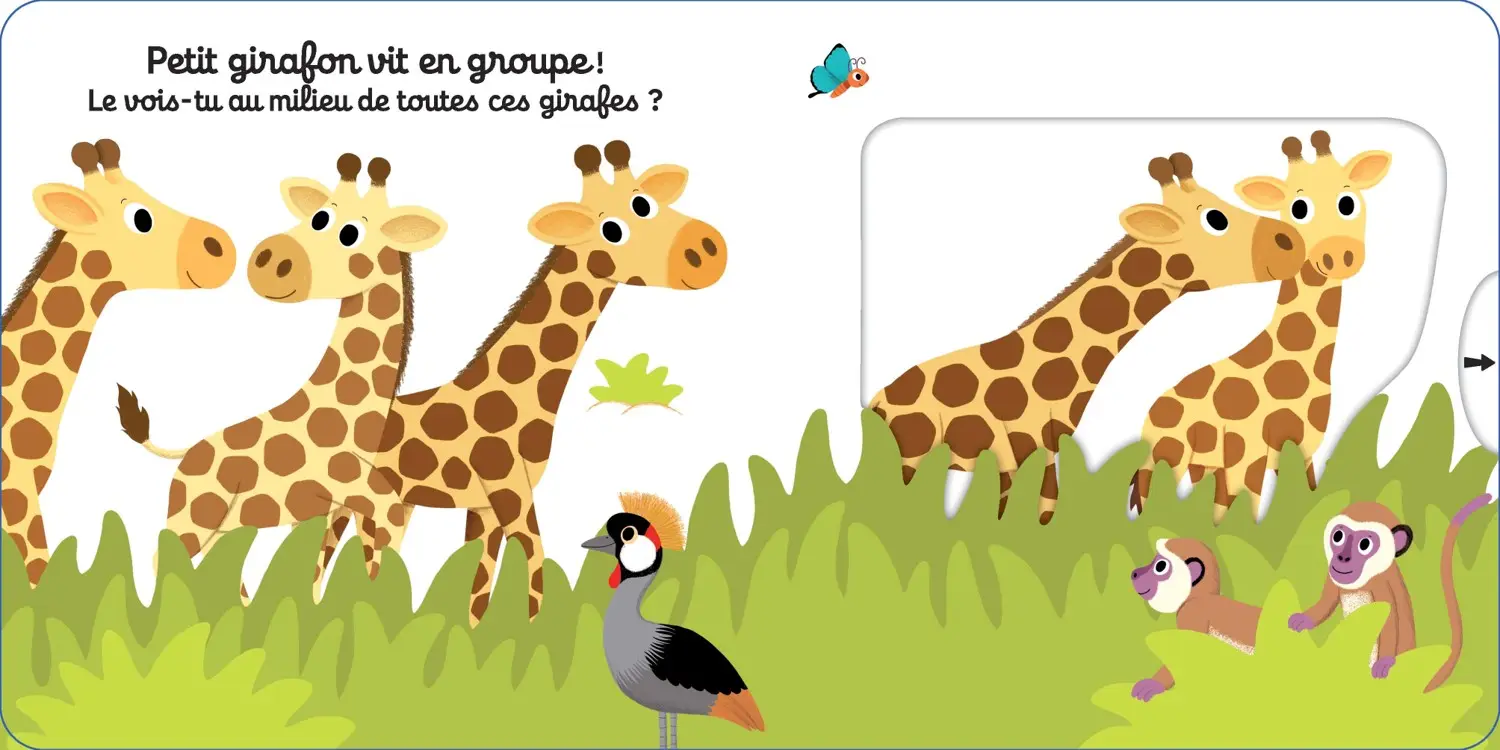 Bon appétit petit girafon ! - histoire animée - Kididoc dès 1 an - Livre documentaire - 9782092493861 - page-interieure1