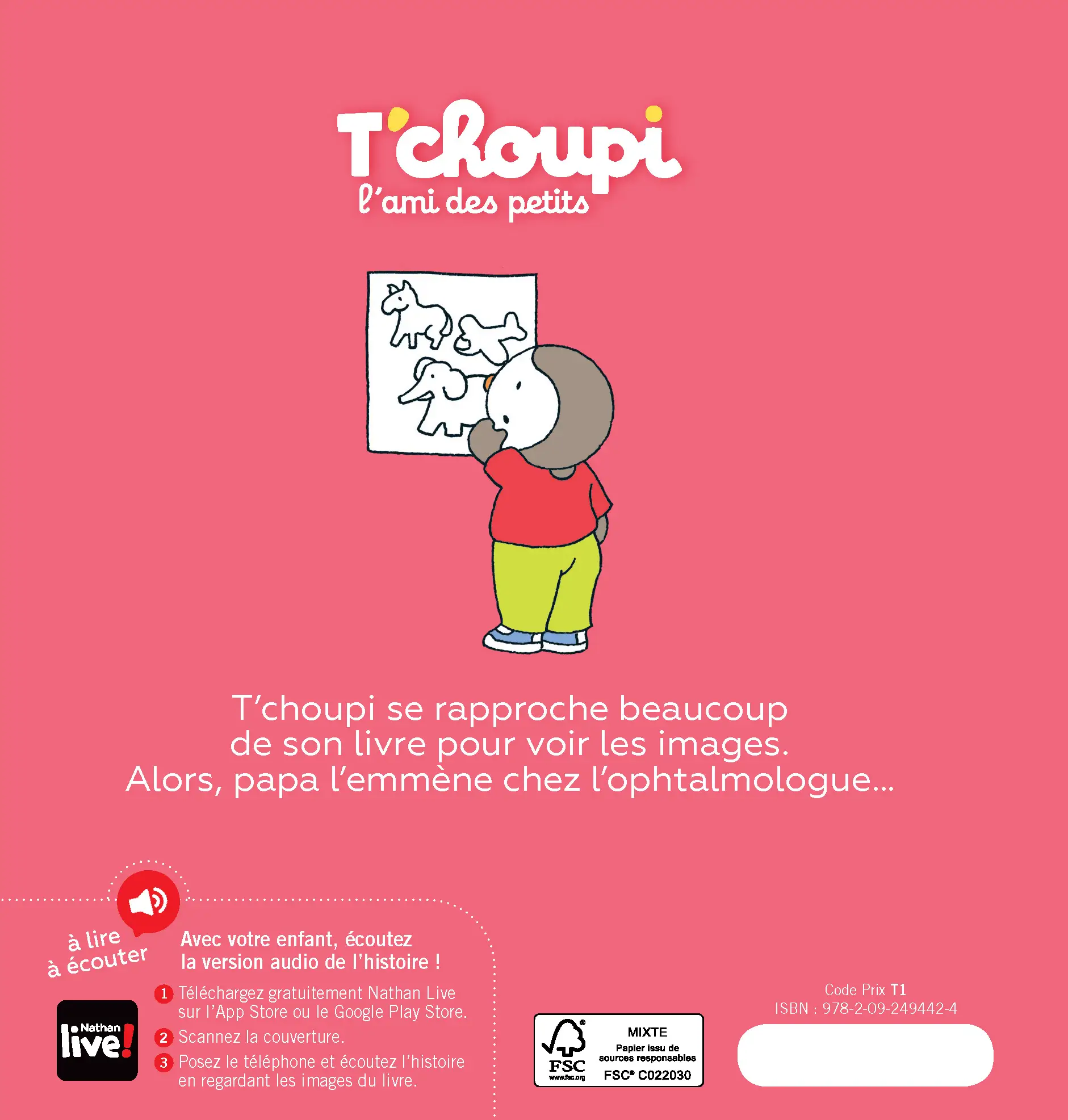 T'choupi a des lunettes - Album dès 2 ans - Album(s) - 9782092494424 - page-intérieure1
