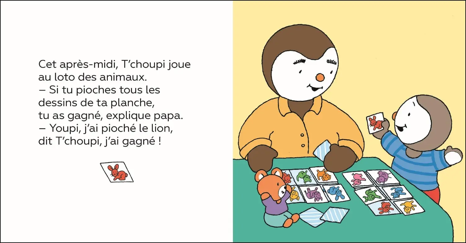  T'choupi n'aime pas perdre - Dès 2 ans - Album(s) - 9782092494431 - page-interieure1