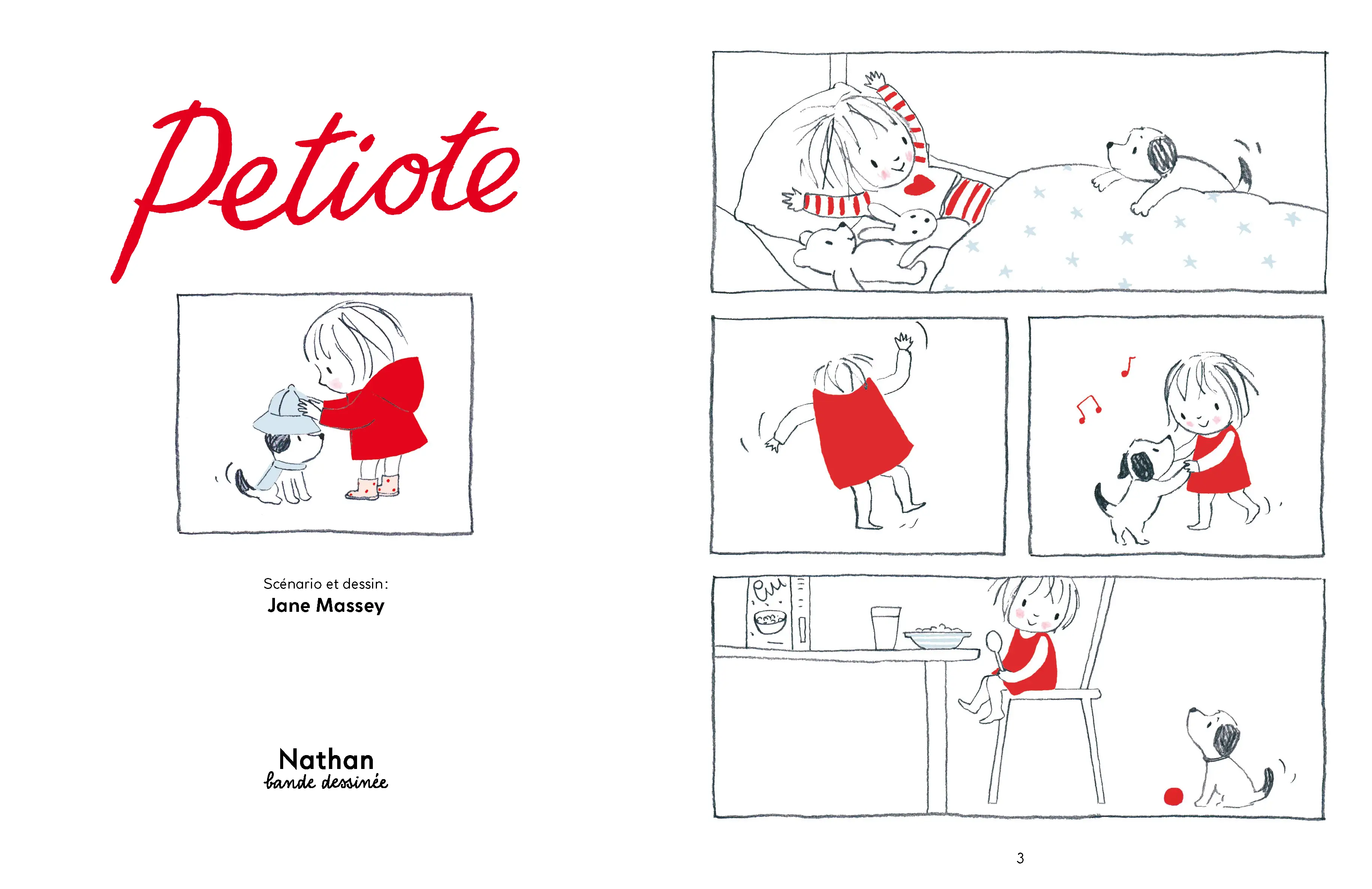 Petiote - MINI BULLES - BD - Dès 3 ans - BD - 9782092494462 - page-intérieure1