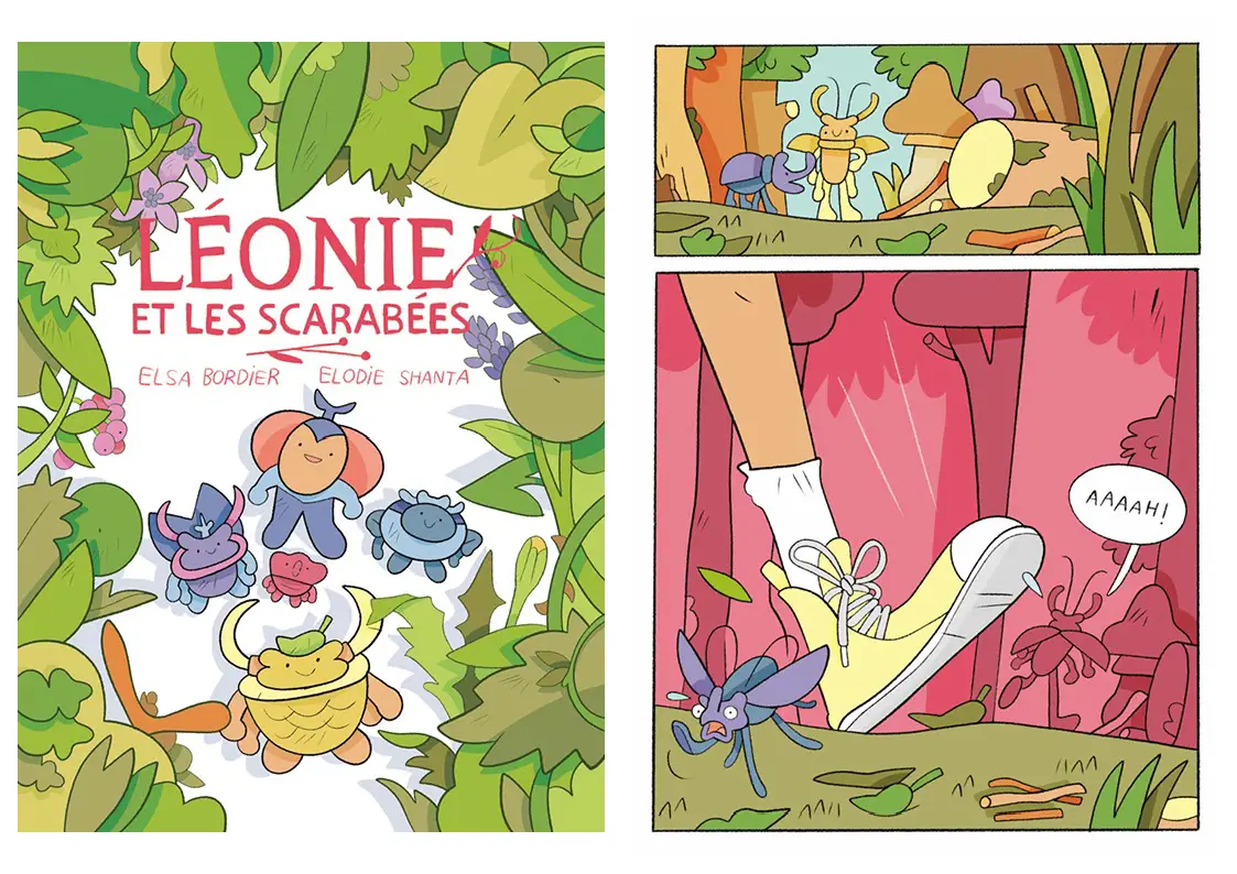 Léonie et les scarabées - Nathan BD - Dès 8 ans - BD - 9782092494745 - page-intérieure1