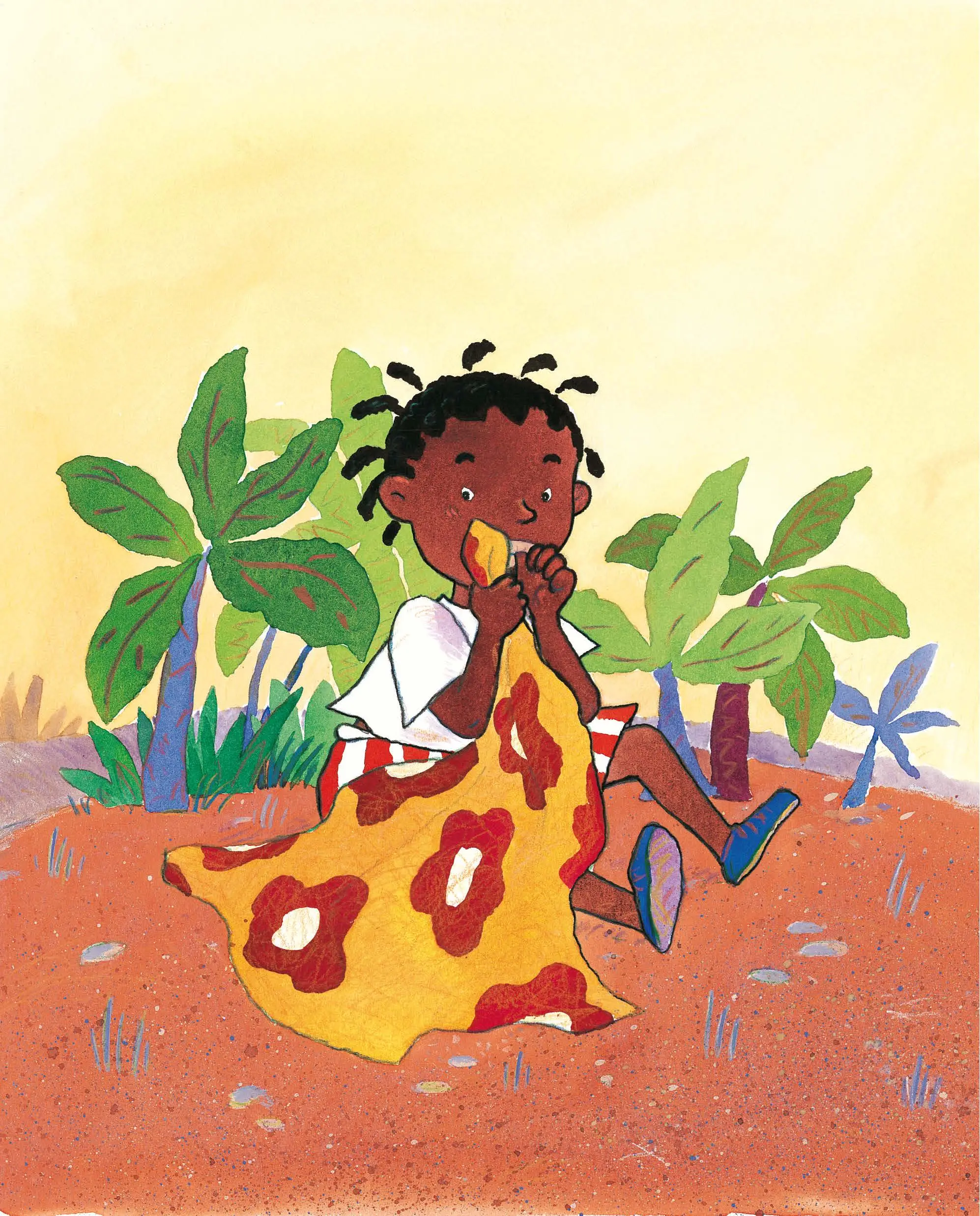 Le doudou de Siyabou - Une belle histoire sur l'amitié - Dès 3 ans  - Album(s) - 9782092538562 - page intérieure1