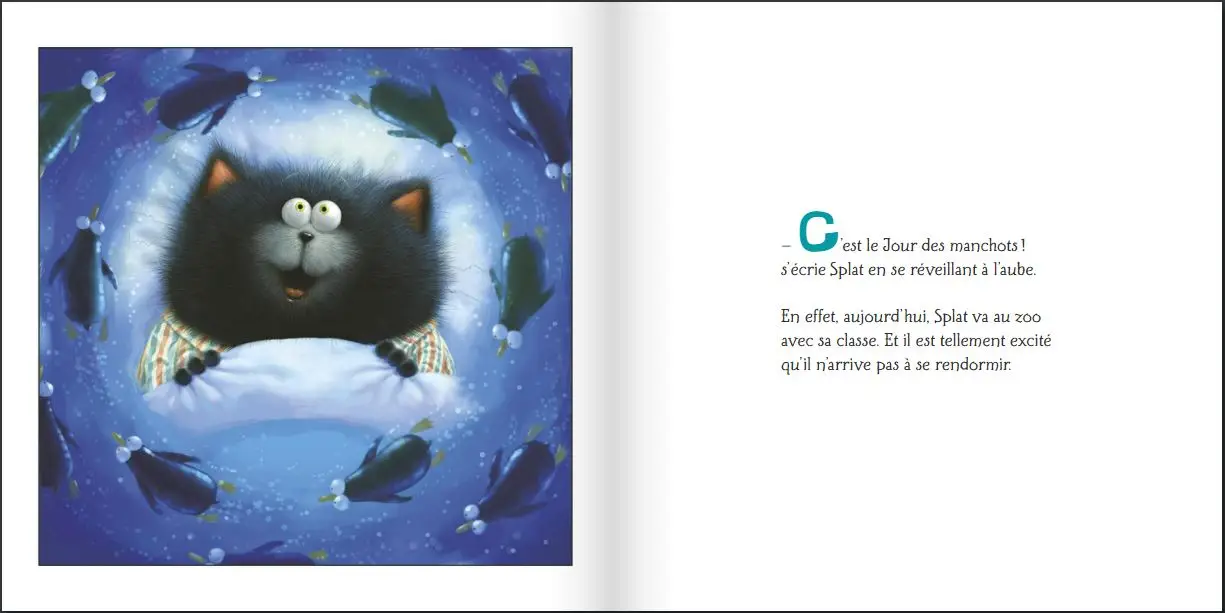 Splat et la sortie de classe - Album dès 4 ans - Album(s) - 9782092552605 - page-interieure1