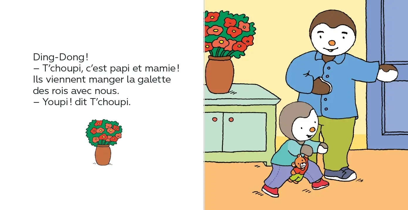 T'choupi aime la galette - Dès 2 ans - Album(s) - 9782092570463 - page-interieure1
