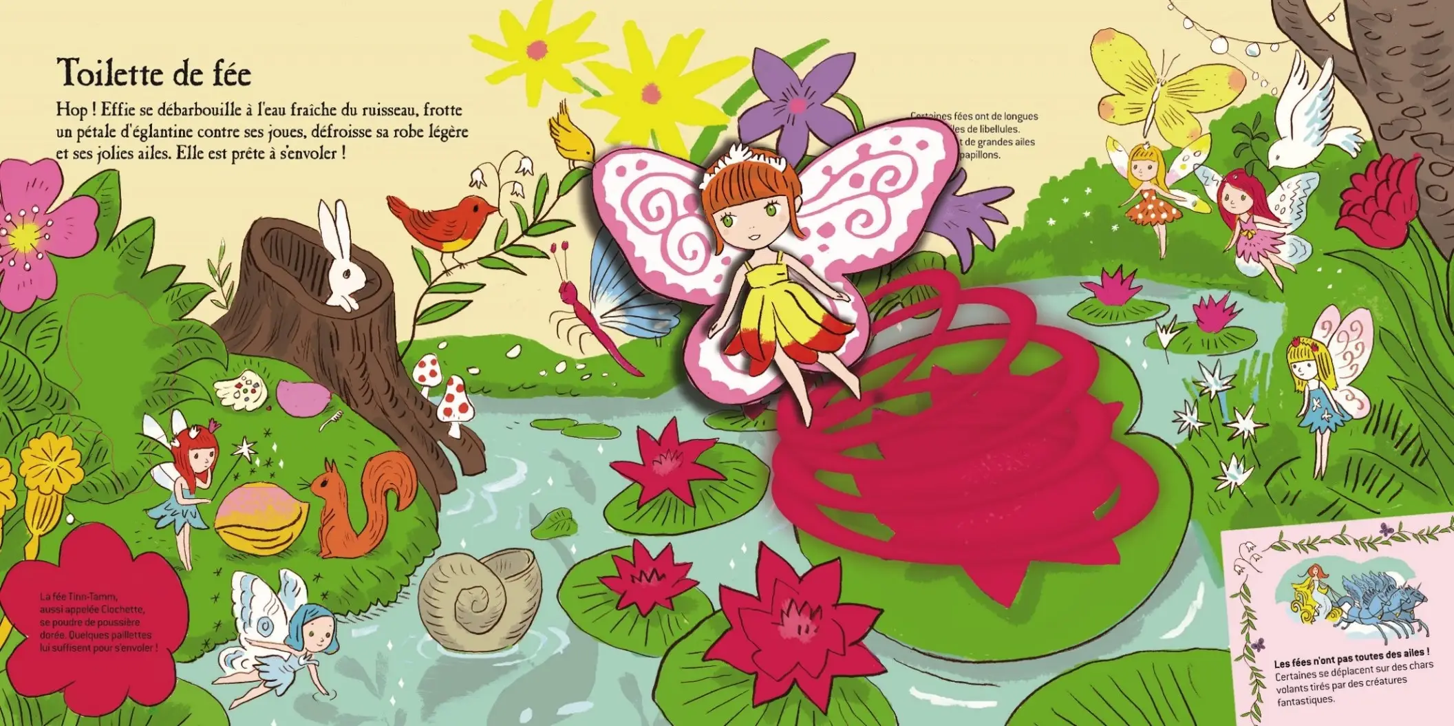 Kididoc - Fées et Princesses - Livre Pop-Up - Dès 5 ans - Livre documentaire - 9782092581667 - page intérieure1