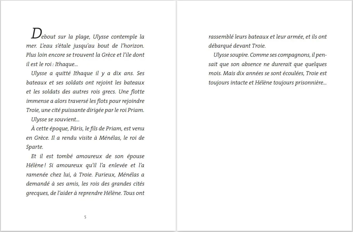 Ulysse et le cheval de bois - Roman Mythologie - Dès 7 ans - Roman - 9782092589670 - page-intérieure1