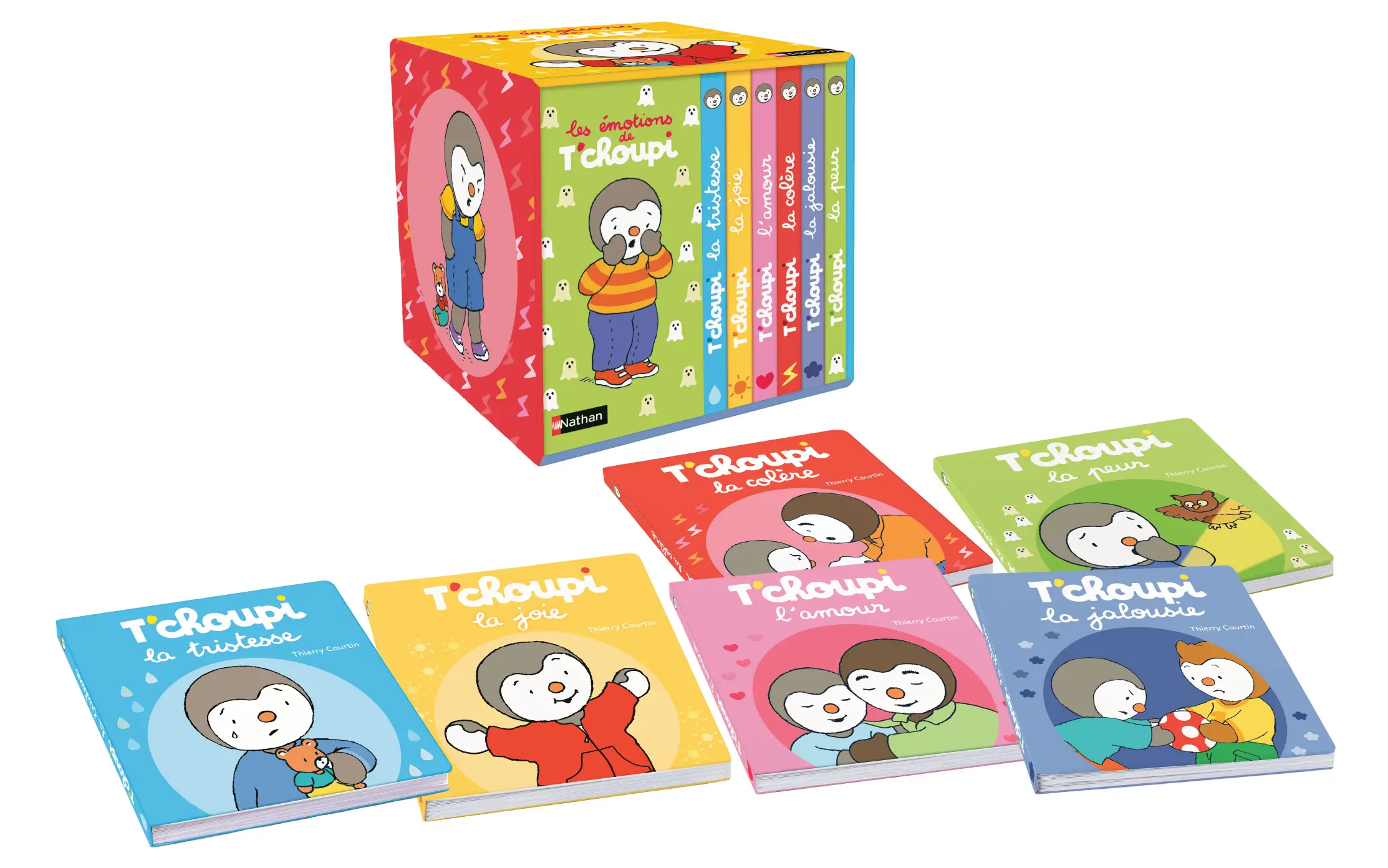 Les émotions de T'choupi - un coffret de 6 livres pour comprendre ses premières émotions - Dès 2 ans - Livre d'éveil - 9782092593523 - page-interieure1