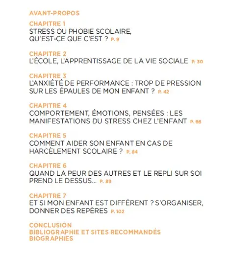 L'enfance en questions - Déjouer le stress à l'école -  - 9782092791172 - page intérieure1