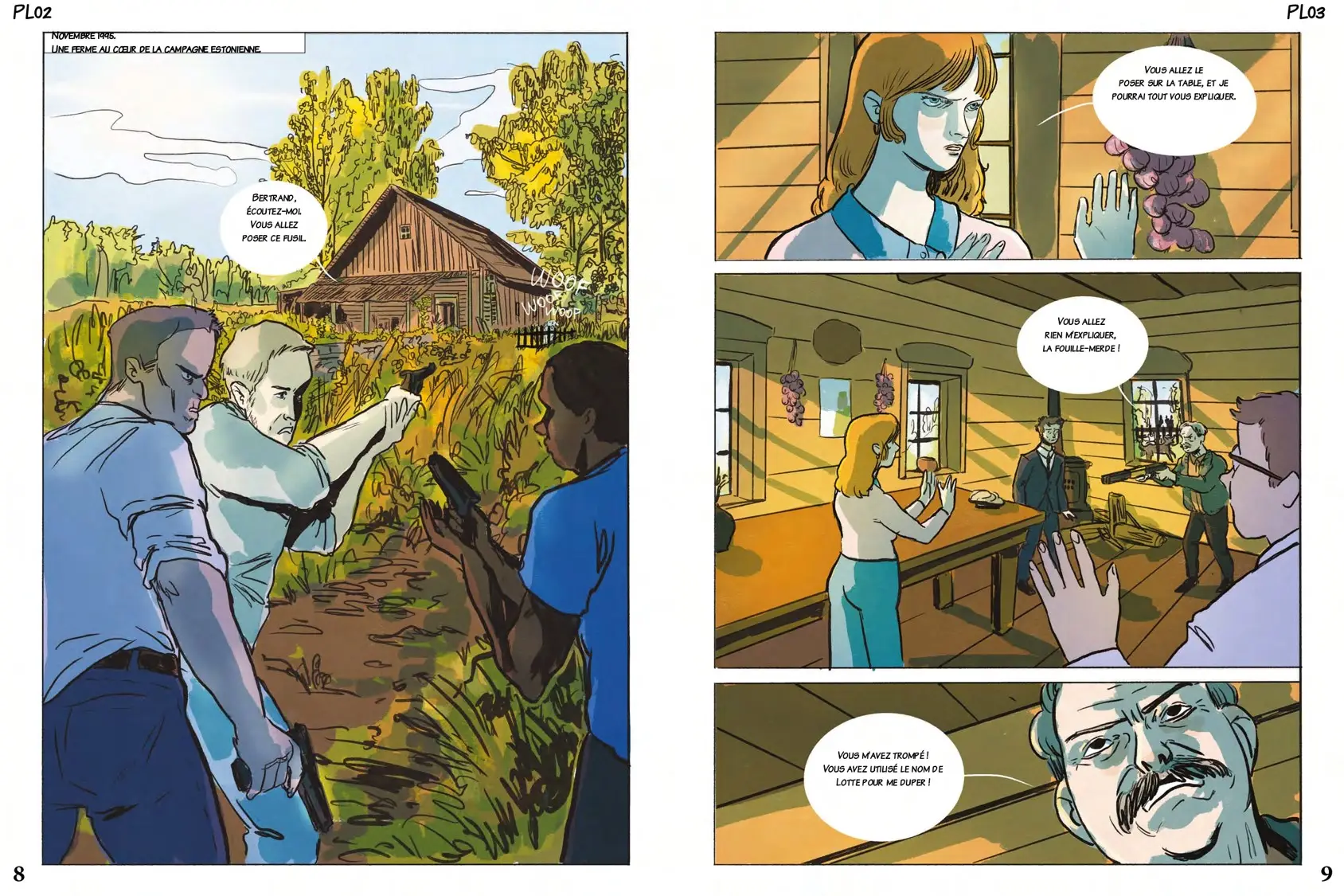 La division - L'enquête d'une femme sur les traces des Waffen-SS français - BD - BD - 9782095016777 - page-intérieure1