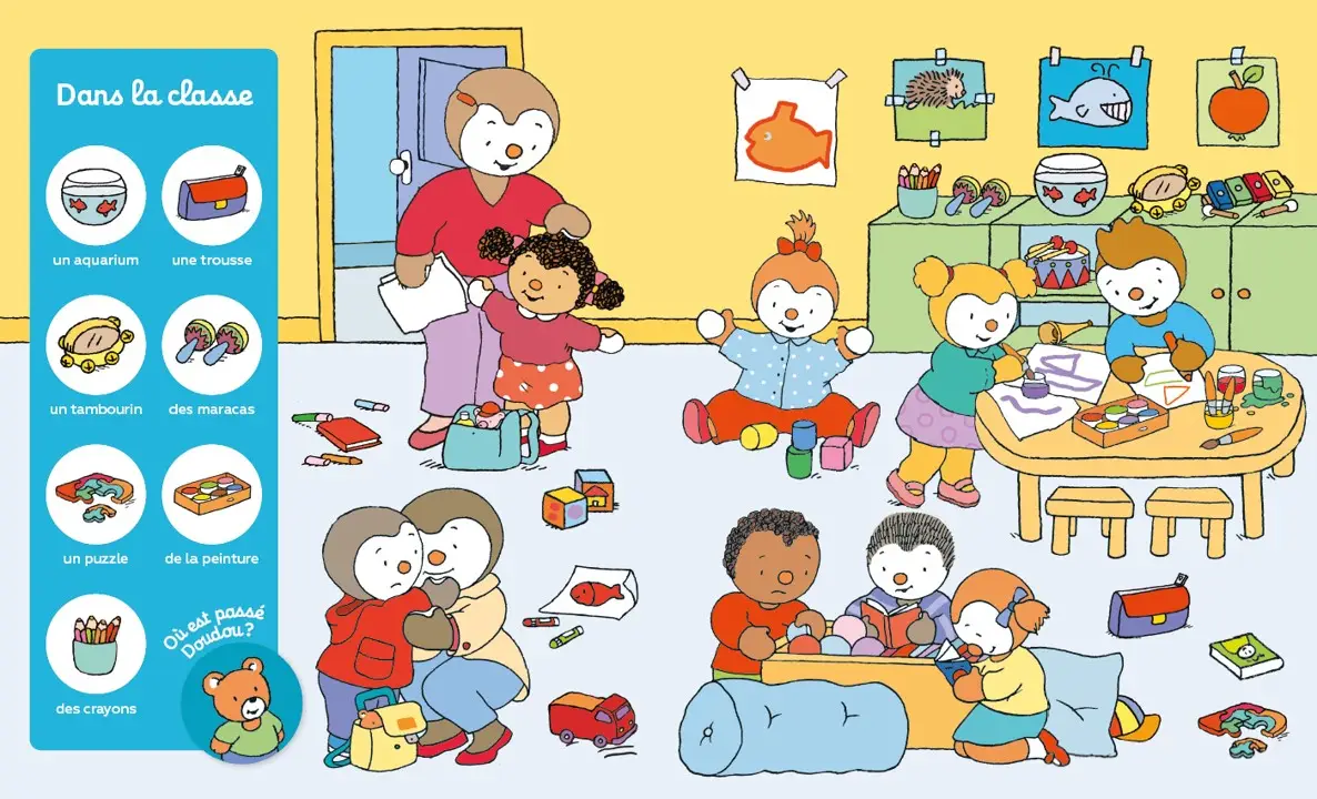 Mon premier cherche et trouve T'choupi - Dès 2 ans - Livre d'éveil - 9782095021672 - page-interieure1