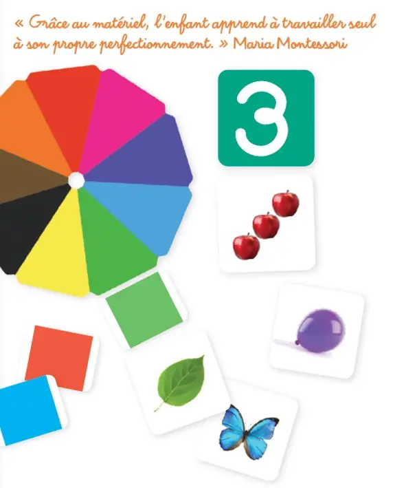 Tout-petit Montessori : mon premier coffret d'éveil - des activités d'éveil variées à découvrir dès 18 mois - Coffret - 9782095028060 - page-interieure1