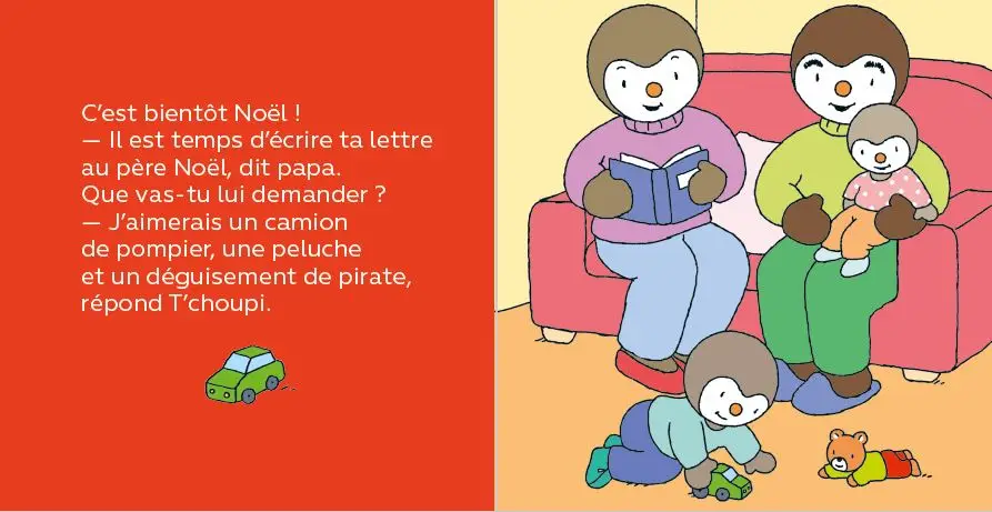 T'choupi écrit au père Noël - Une histoire idéale au moment de faire sa liste de cadeaux, dès 2 ans - Album(s) - 9782095029319 - page-interieure1