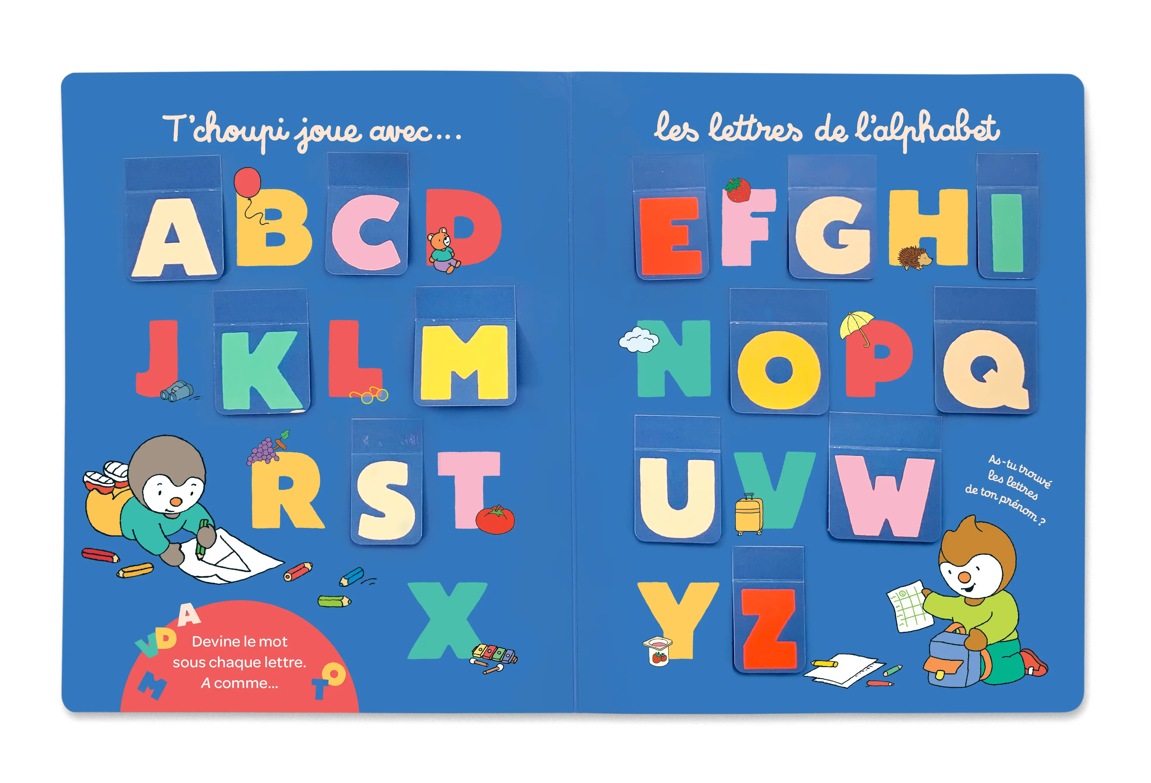 La petite école de T'choupi - Livre à flaps pour découvrir tout ce que l'on apprend en maternelle - dès 2 ans - Livre d'éveil - 9782095029456 - page-interieure1