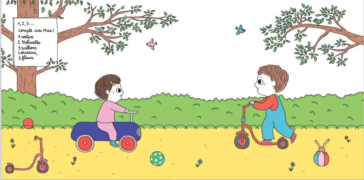 Les belles histoires de Max et Lapin - Recueil de 5 histoires de leurs aventures - Dès 2 ans - Album(s) - 9782095029463 - page-intérieure1