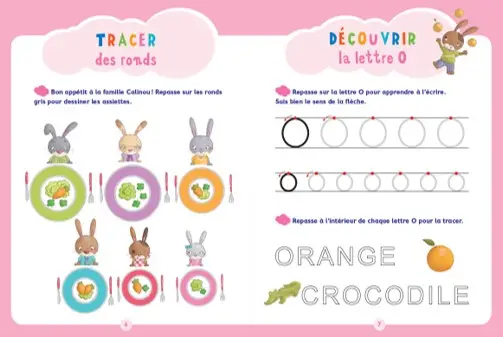 J'apprends et j'écris - Les Lettres - Petite Section - Cahier d'exercices - 9782095030445 - page-intérieure1