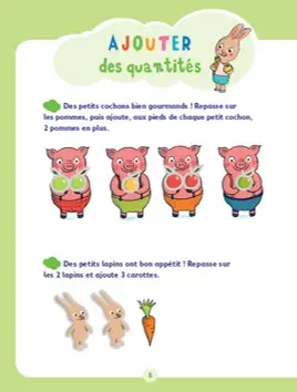 J'apprends et j'écris - Les chiffres - Moyenne Section - Cahier d'exercices - 9782095030476 - page-intérieure1