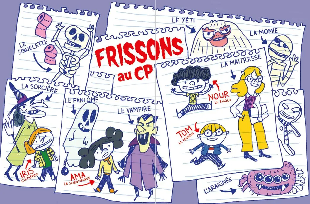 Frissons au CP - Poil à la momie - Dès 6 ans - Roman - 9782095031176 - page-interieure1