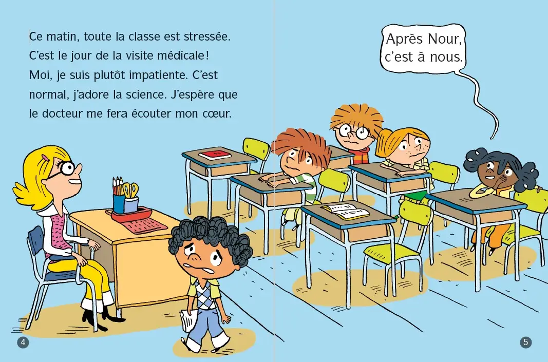Frissons au CP - Rien de pire qu'un vampire - Lune Bleue Dès 6 ans - Roman - 9782095031213 - page-interieure1