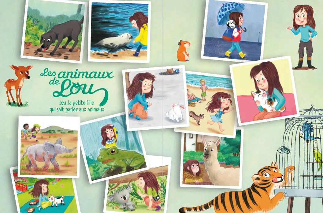 Les animaux de Lou - Où est ta maman petit Faon ? - Dès 6 ans - Roman - 9782095031350 - page-interieure1