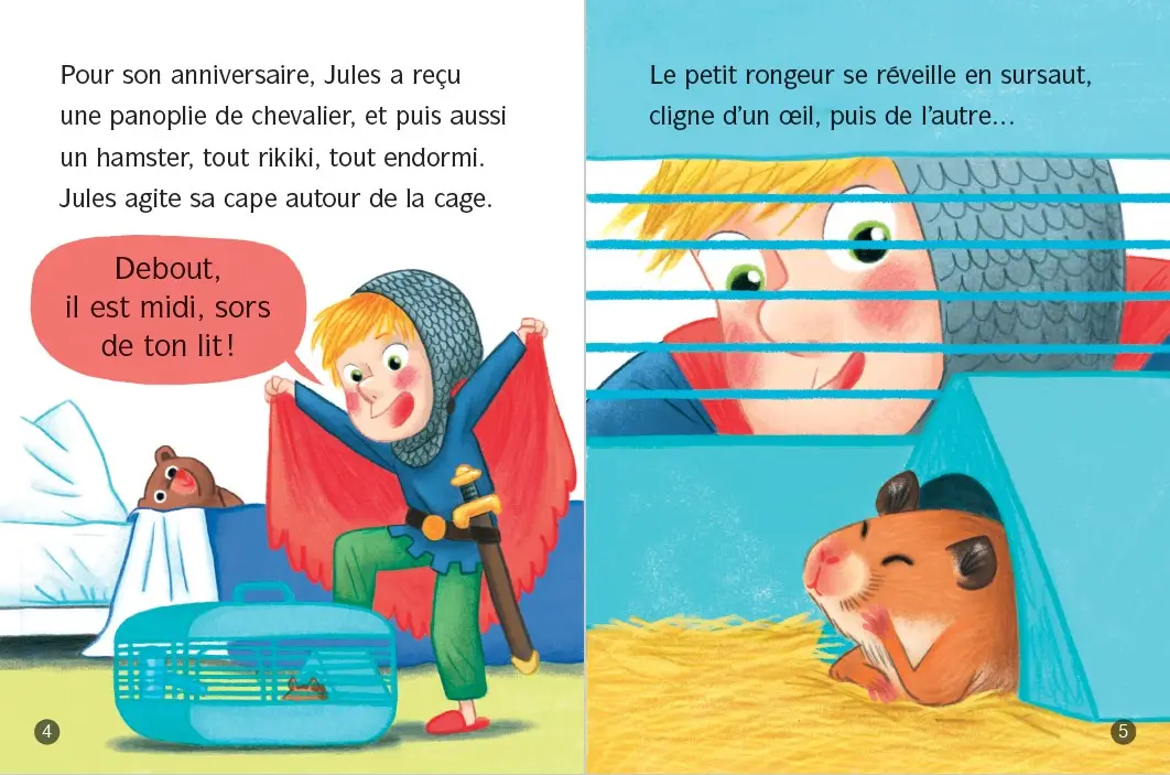 Les animaux de Lou - Tu es super, petit hamster ! - Lune Bleue Dès 6 ans - édition numérique - Roman - 9782095031381 - page-interieure1