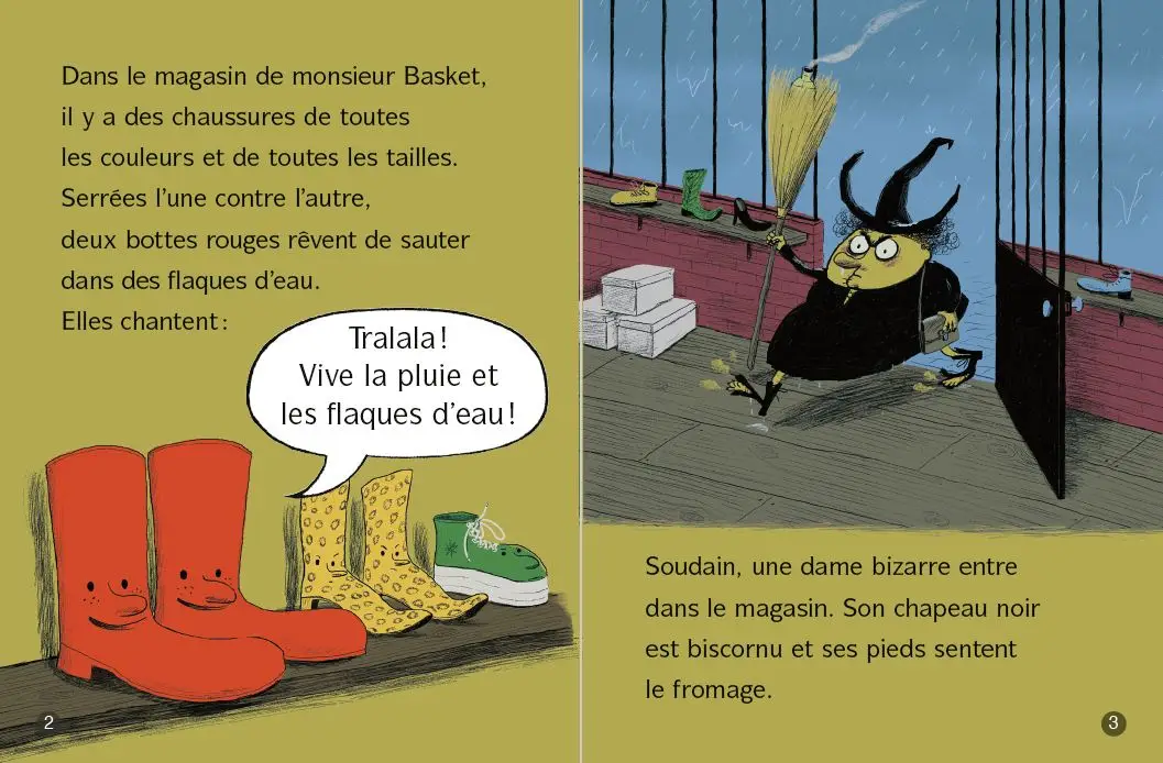 Je veux ces bottes ! Lune Bleue - Dès 6 ans - Roman - 9782095033378 - page-interieure1