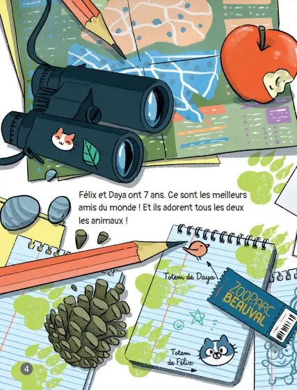 Les amis du zoo Beauval - Le secret du lamantin - Lune Bleue - roman Dès 6 ans - Roman - 9782095034030 - page-interieure1