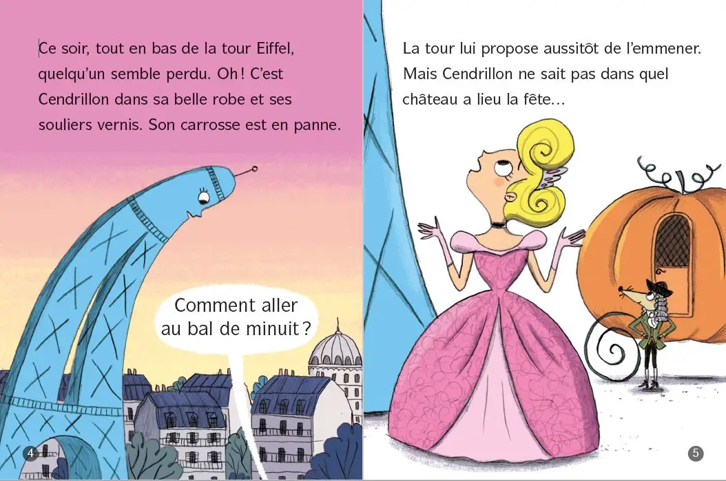 La tour Eiffel va au bal - Lune Bleue - roman Dès 6 ans - Roman - 9782095034290 - page-interieure1