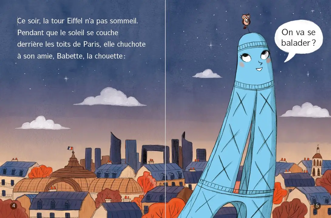 La Tour Eiffel va sur la lune - Lune Bleue - roman dès 8 ans - Roman - 9782095034320 - page-interieure1