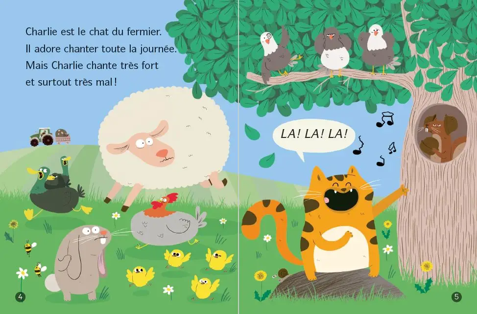Tu chantes mal, Charlie ! - Lune bleue - Dès 6 ans - Roman - 9782095036478 - page-interieure1