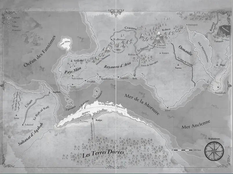 Légendes des mondes d'Aria - Tome 01 Le serment des runes - Roman - 9782095036621 - page-interieure1