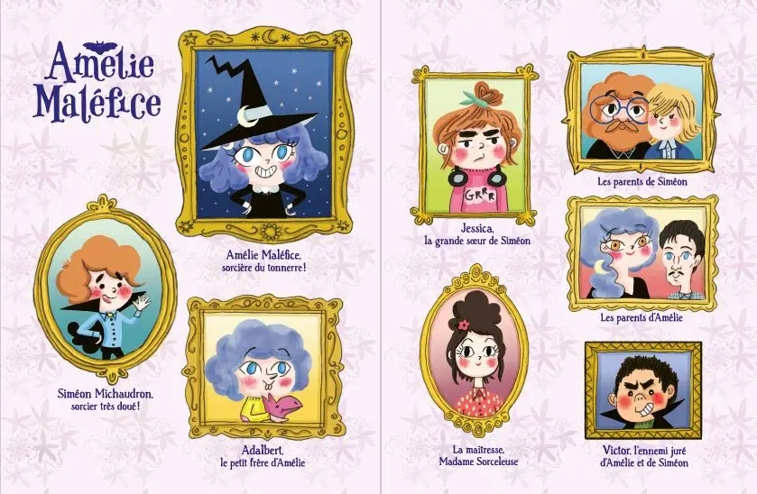 Amélie Maléfice - Le secret des sorciers - Lune Bleue - Dès 6 ans - Roman - 9782095037154 - page-interieure1
