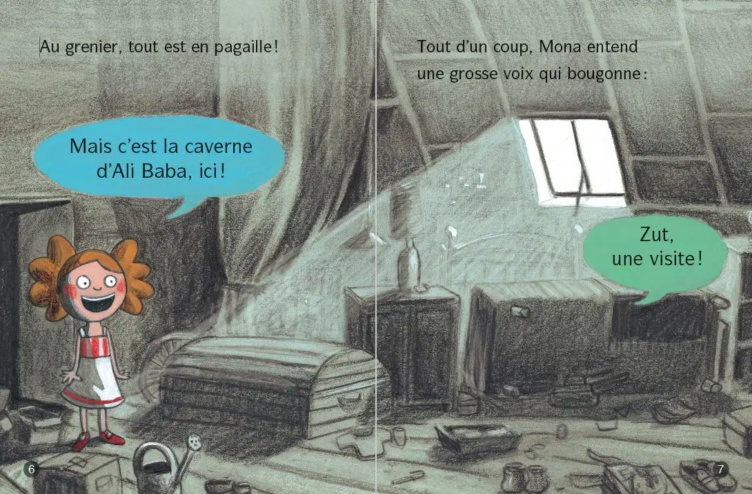 Dis-nous, dino... -  Lune Bleue - Dès 6 ans - Roman - 9782095037185 - page-interieure1