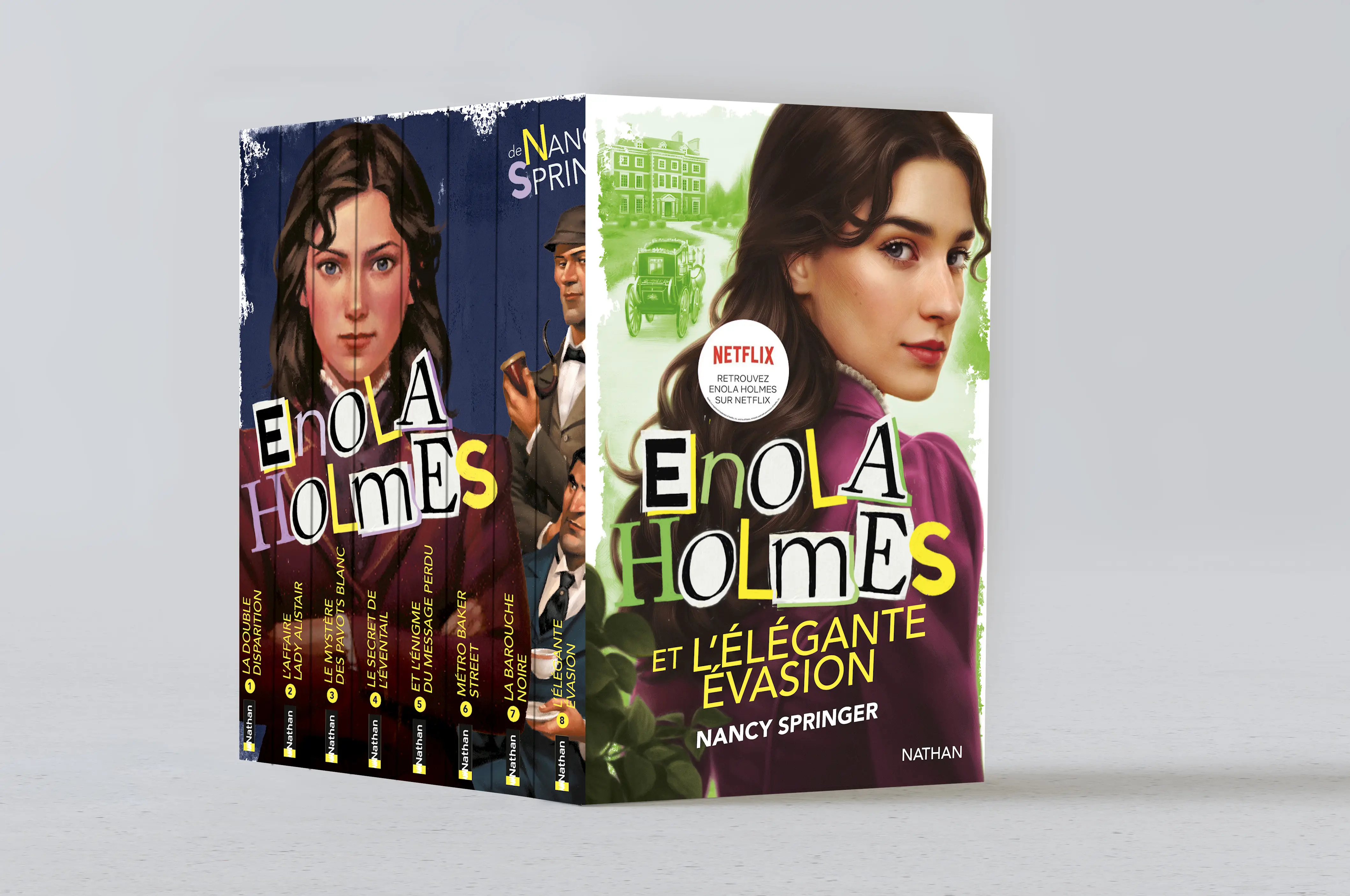 Les enquêtes d'Enola Holmes, tome 8 : Enola Holmes et l'élégante évasion - à partir de 12 ans  - Roman - 9782095048723 - page-interieure1