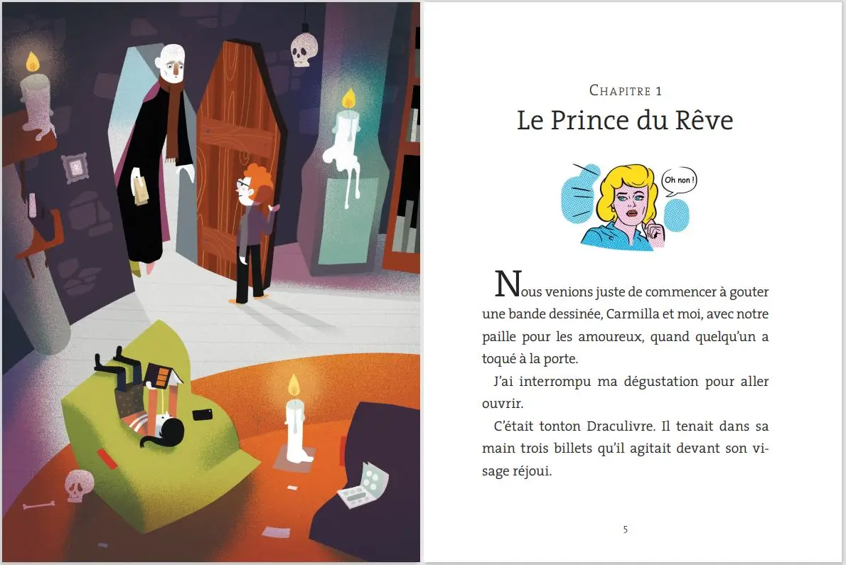 Le buveur d'encre, le buveur d'art - Roman Fantastique - De 7 à 11 ans - Roman - 9782095048921 - page-intérieure1