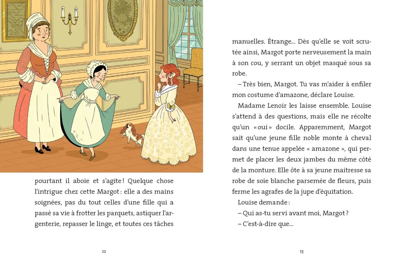 Mystère à Versailles - tome 1 - Le secret de Margot - Dès 7 ans - Roman - 9782095066345 - page-interieure1