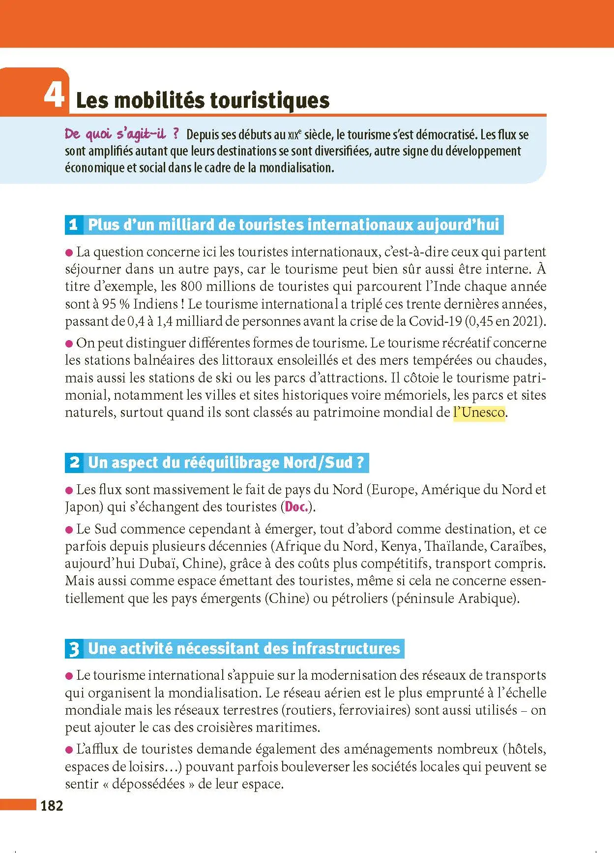 Histoire-Géographie 2de - ABC Réussite - Programme de seconde 2026-2027 - Cours, Méthode, Exercices - Livre de cours, méthode et exercices - 9782091571102 -  [page intérieure182]