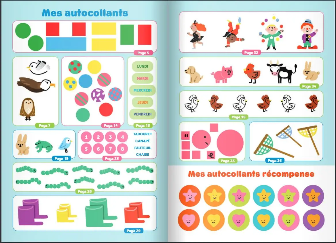 Cahier de Vacances 2026 de la Moyenne Section vers la Grande Section - Maternelle 4-5 ans  - Cahier de vacances - 9782091932545 - page-interieure2