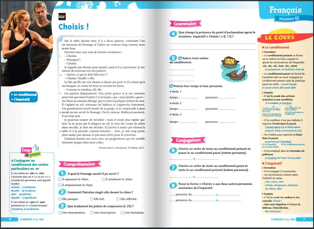 Cahier de Vacances 2026 de la 3ème vers la 2de - Toutes les matières  - Nathan Vacances collège - Cahier de vacances - 9782091932644 - page-interieure2