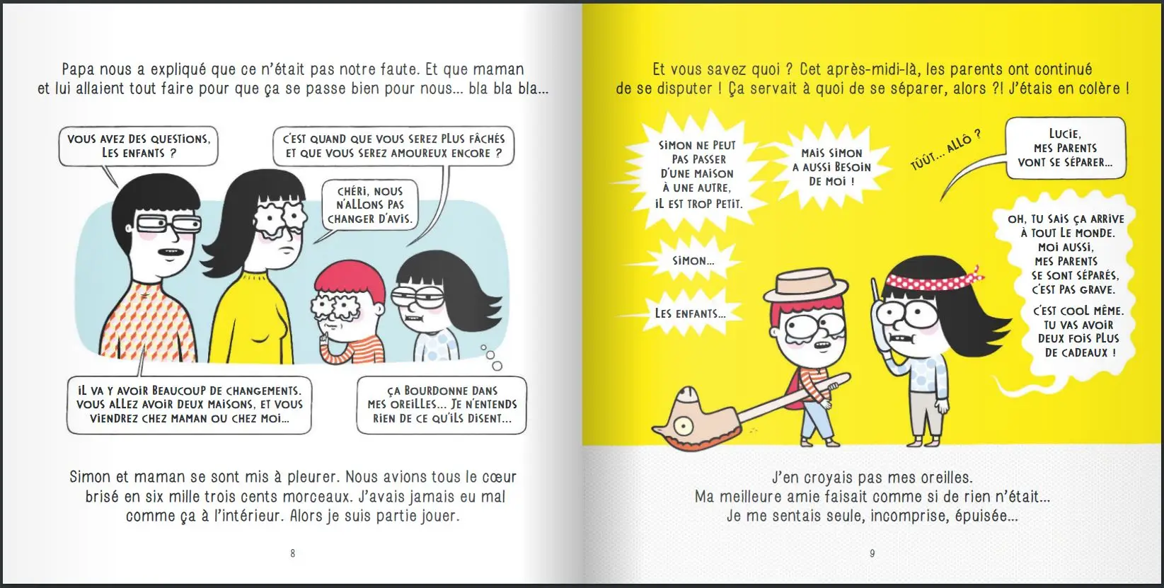 Quand les parents se séparent - Les petites histoires Filliozat - Dès 4 ans - Album(s) - 9782092490693 - page-interieure2