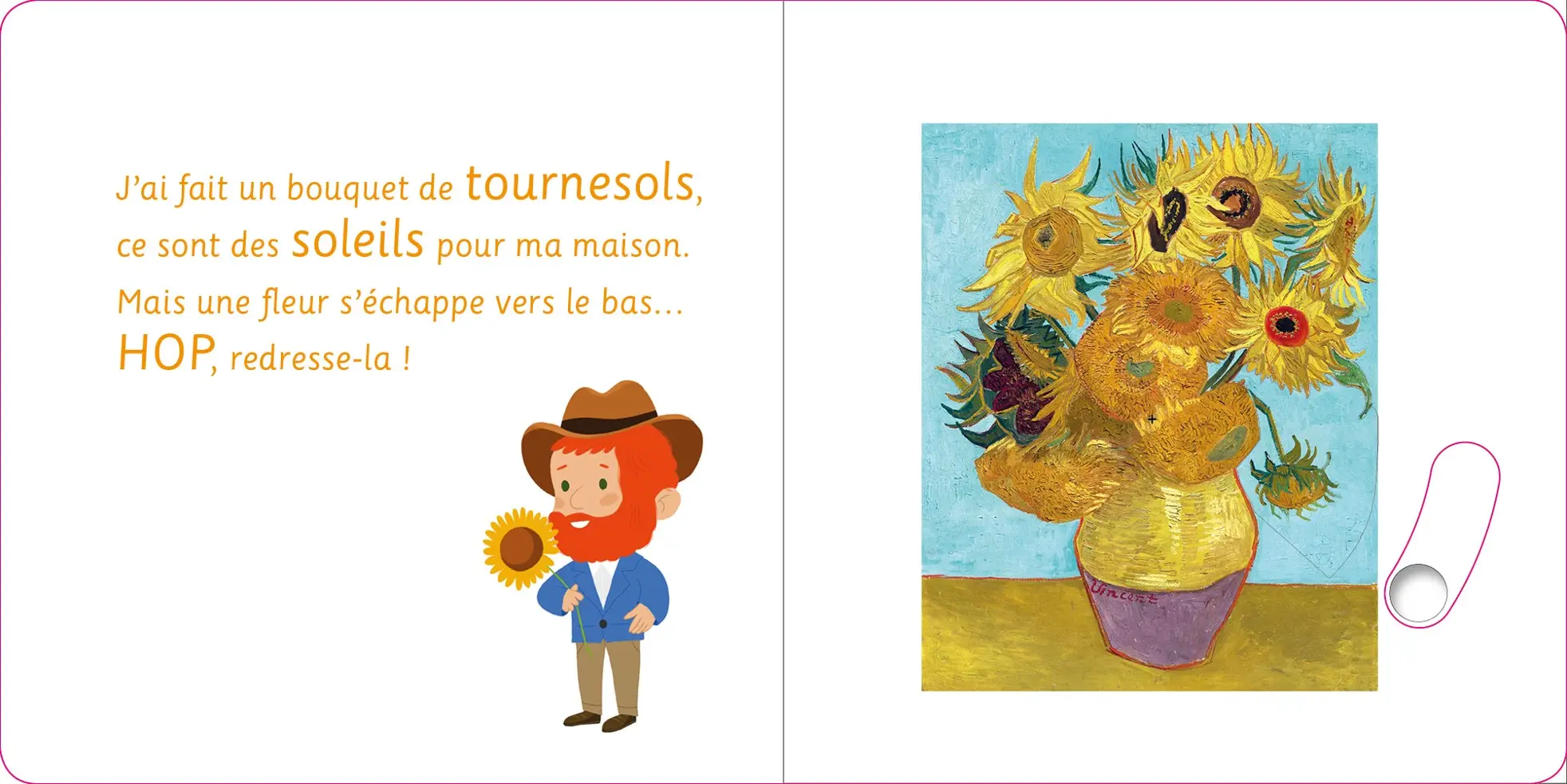 Tralal'art - Petit Van Gogh - dès 2 ans - Livre d'éveil - 9782092491607 - page-interieure2