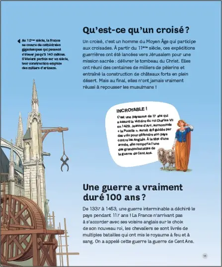 L'histoire de France - Questions/Réponses - doc dès 7 ans - Livre documentaire - 9782092492765 - page intérieure2