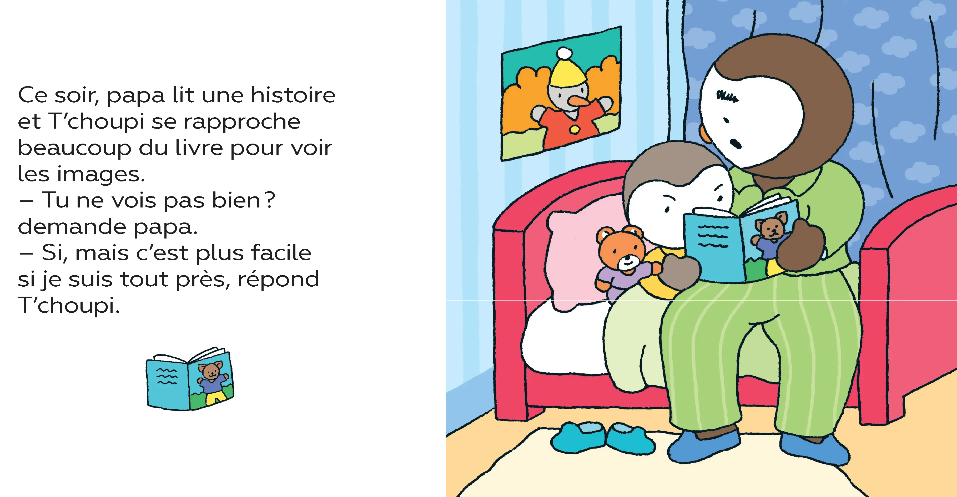T'choupi a des lunettes - Album dès 2 ans - Album(s) - 9782092494424 - page-intérieure2