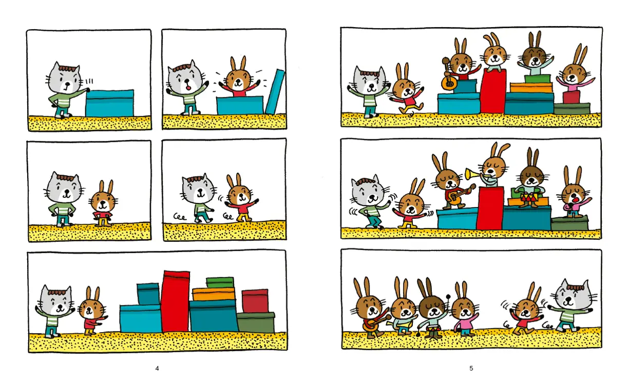C'est dans la boîte - MINI BULLES - BD - Dès 3 ans - BD - 9782092494448 - page-intérieure2
