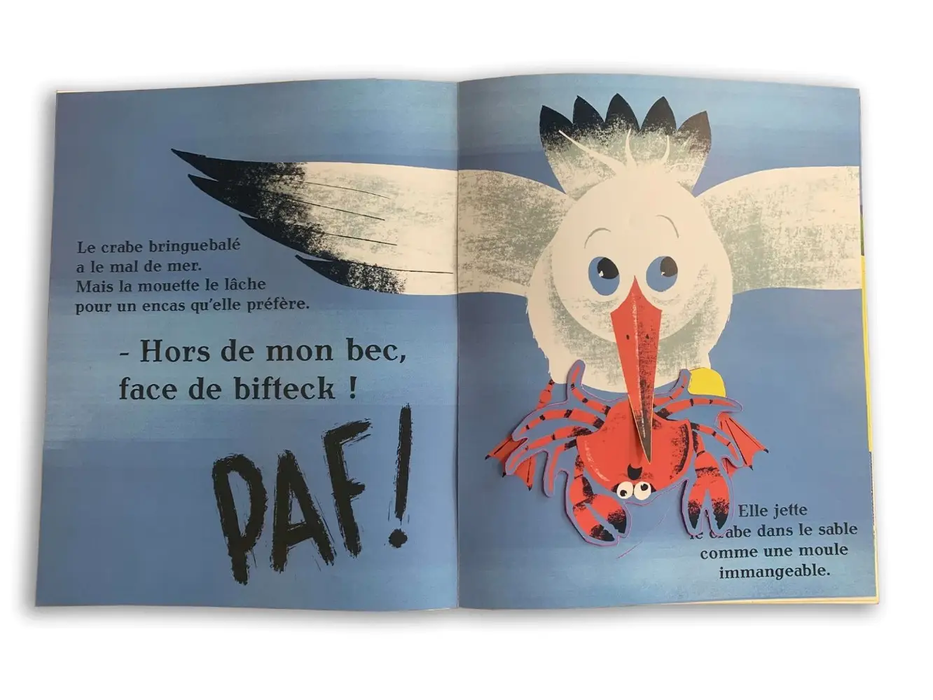 Alerte à la mouette ! - Un grand livre 100% pop-up - Dès 3 ans - Album(s) - 9782092494660 - page-intérieure2