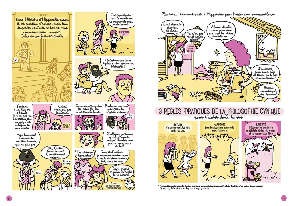 Les vrais sages disent non ! - 45 philosophes nous invitent à lutter contre les préjugés, les dogmes et les idées reçues - BD - BD - 9782092496466 - page-intérieure2